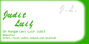 judit luif business card